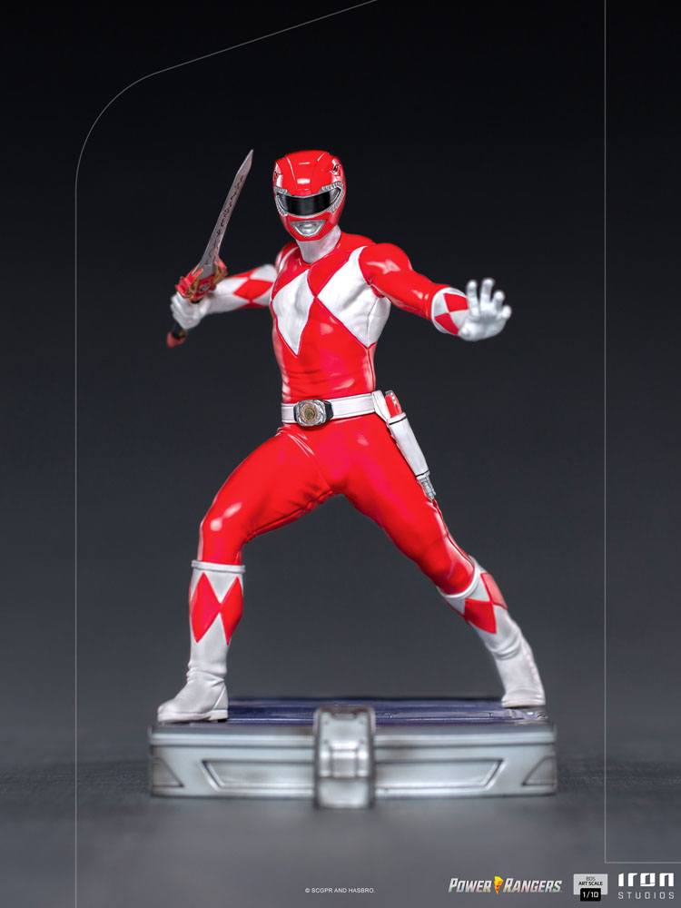 Power Rangers BDS Art Scale Statue 1/10 Red Ranger 17 cm - Versand: 5-7 Tage nach Bestellung