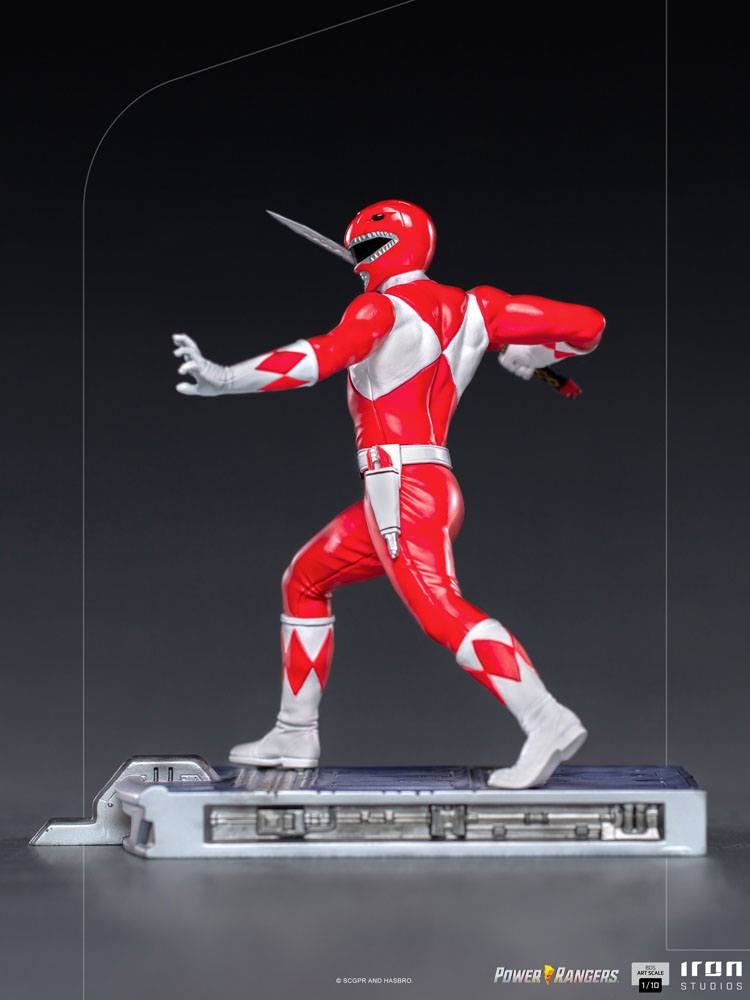 Power Rangers BDS Art Scale Statue 1/10 Red Ranger 17 cm - Versand: 5-7 Tage nach Bestellung
