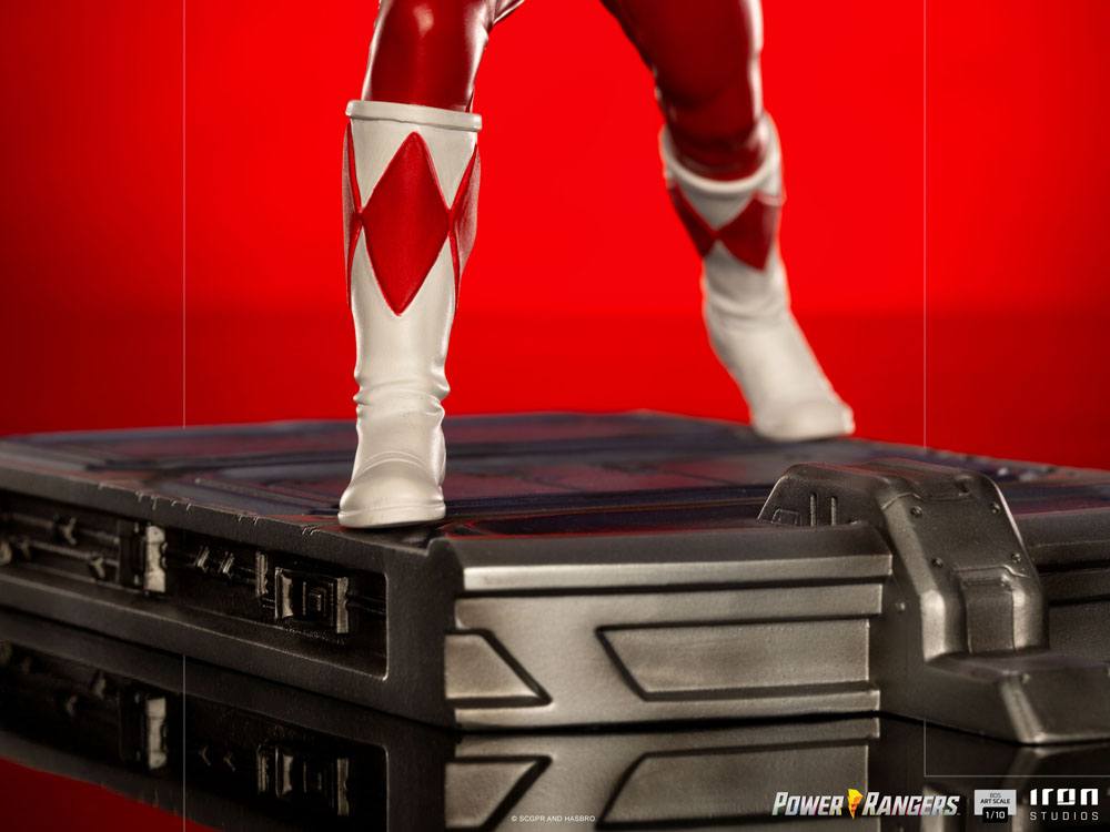 Power Rangers BDS Art Scale Statue 1/10 Red Ranger 17 cm - Versand: 5-7 Tage nach Bestellung
