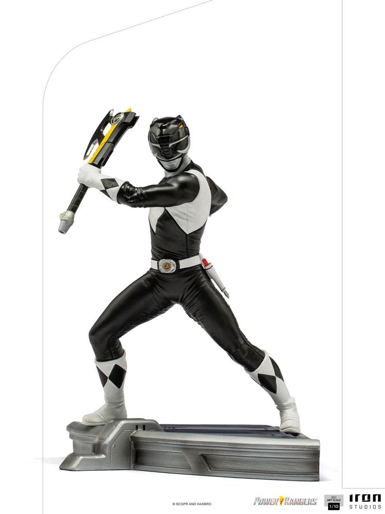 Power Rangers BDS Art Scale Statue 1/10 Black Ranger 17 cm - Versand: 5-7 Tage nach Bestellung