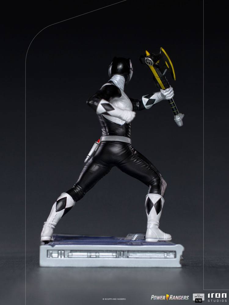Power Rangers BDS Art Scale Statue 1/10 Black Ranger 17 cm - Versand: 5-7 Tage nach Bestellung