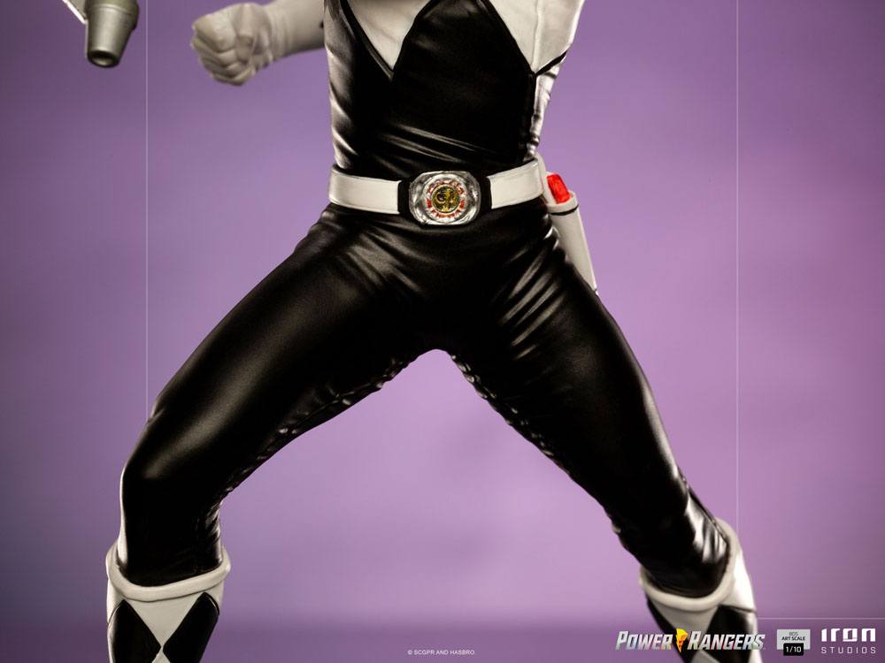 Power Rangers BDS Art Scale Statue 1/10 Black Ranger 17 cm - Versand: 5-7 Tage nach Bestellung