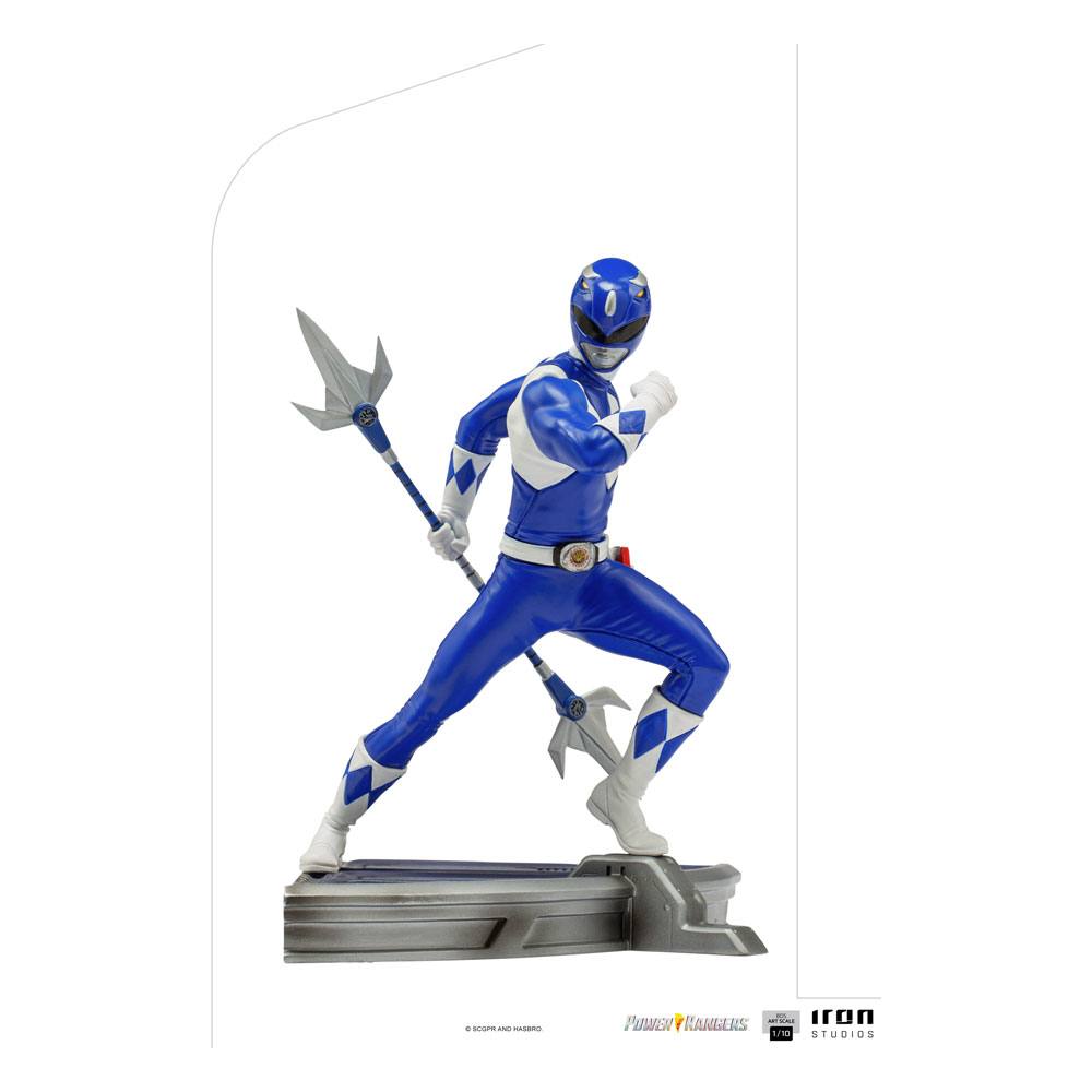 Power Rangers BDS Art Scale Statue 1/10 Blue Ranger 16 cm - Versand: 5-7 Tage nach Bestellung