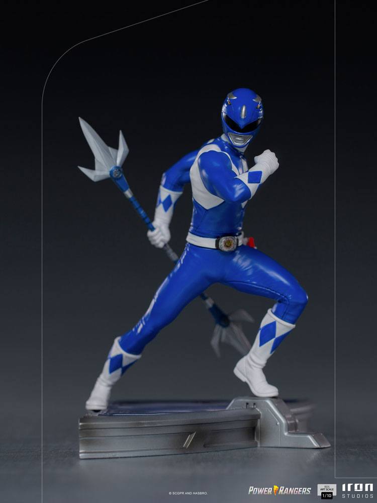 Power Rangers BDS Art Scale Statue 1/10 Blue Ranger 16 cm - Versand: 5-7 Tage nach Bestellung