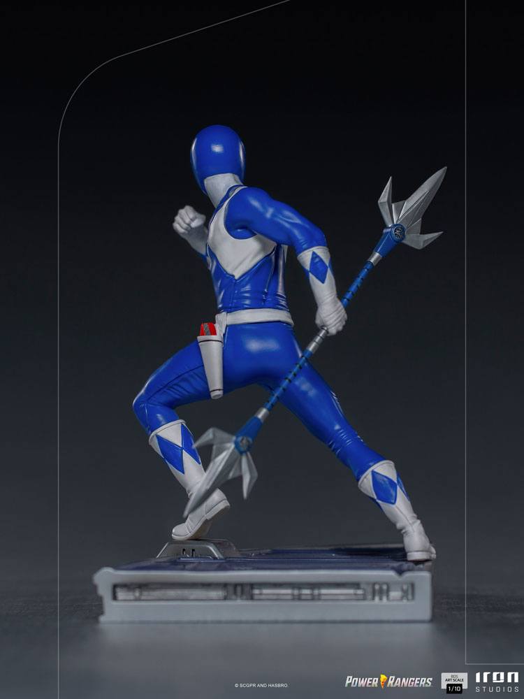 Power Rangers BDS Art Scale Statue 1/10 Blue Ranger 16 cm - Versand: 5-7 Tage nach Bestellung