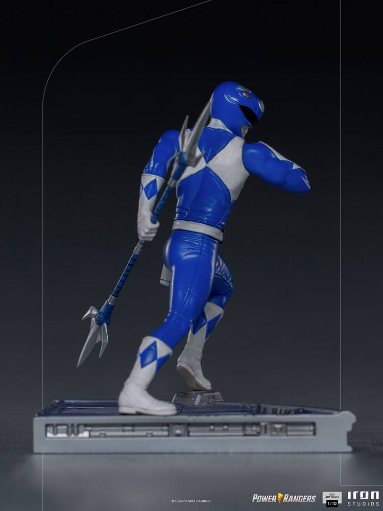 Power Rangers BDS Art Scale Statue 1/10 Blue Ranger 16 cm - Versand: 5-7 Tage nach Bestellung