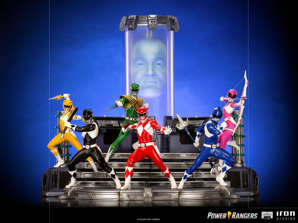 Power Rangers BDS Art Scale Statue 1/10 Blue Ranger 16 cm - Versand: 5-7 Tage nach Bestellung
