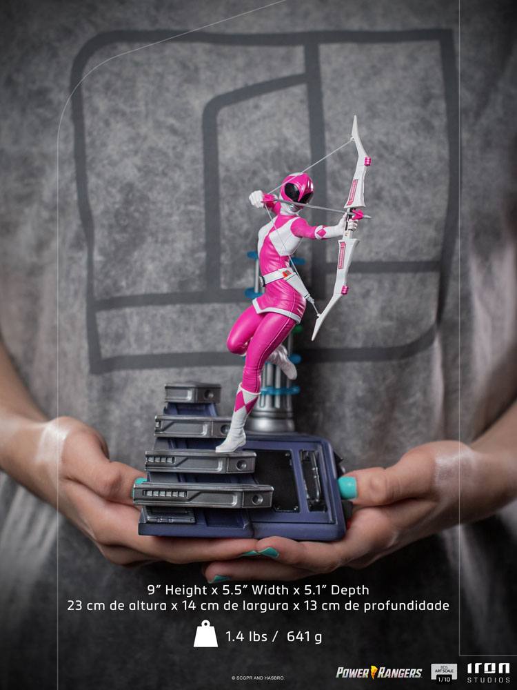 Power Rangers BDS Art Scale Statue 1/10 Pink Ranger 23 cm - Versand: 5-7 Tage nach Bestellung