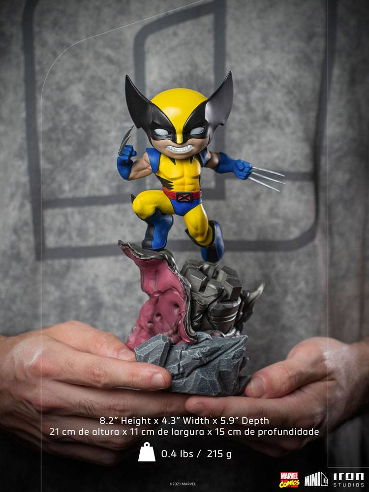 Marvel Comics Mini Co. Deluxe PVC Figur Wolverine (X-Men) 21 cm - Versand: 5-7 Tage nach Bestellung