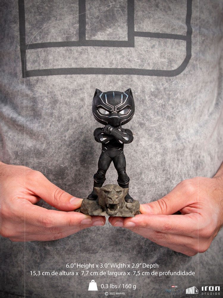 The Infinity Saga Mini Co. PVC Figur Black Panther 15 cm - Versand: 5-7 Tage nach Bestellung