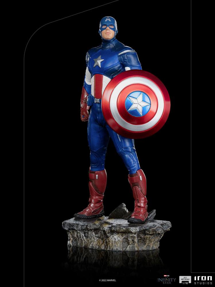 The Infinity Saga BDS Art Scale Statue 1/10 Captain America Battle of NY 23 cm - Versand: 5-7 Tage nach Bestellung