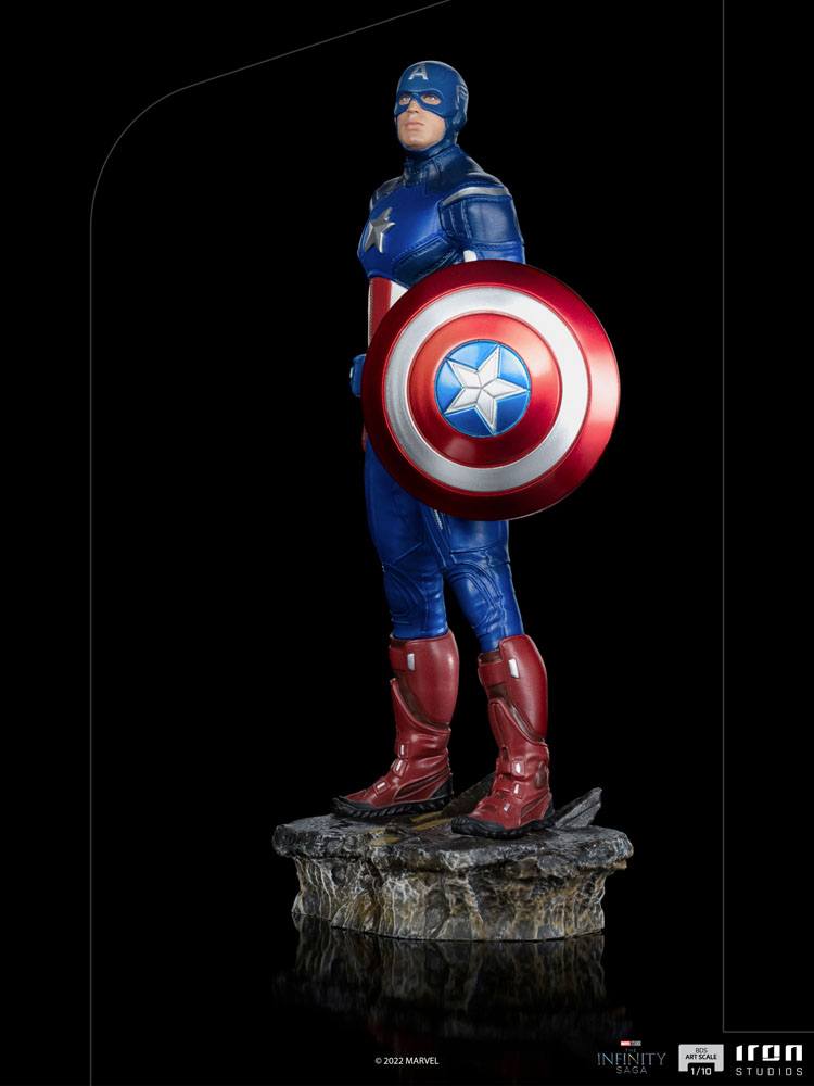 The Infinity Saga BDS Art Scale Statue 1/10 Captain America Battle of NY 23 cm - Versand: 5-7 Tage nach Bestellung