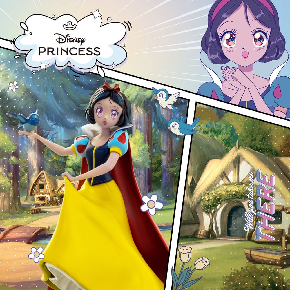 Disney Anime Princess Scale Statue Schneewittchen 17 cm - Preorder - ETA: 25.08.2026