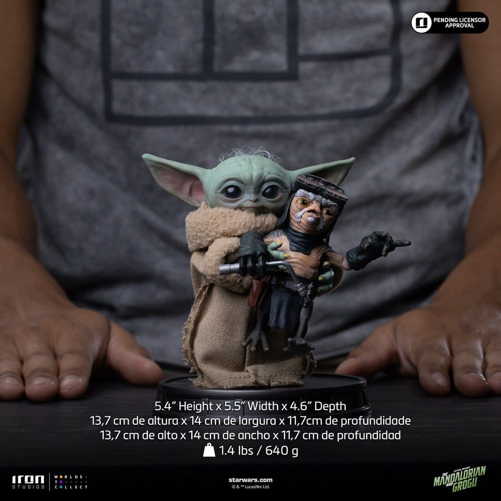 The Mandalorian & Grogu Grogu Collection Statue Grogu No Squeezy - Preorder - ETA: 25.07.2027
