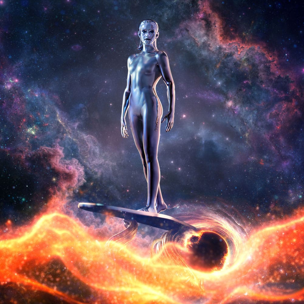 Fantastic Four Art Scale Statue 1/10 Silver Surfer 27 cm - Preorder - ETA: 25.08.2026