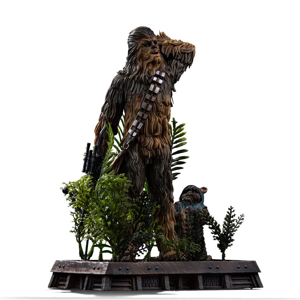 Star Wars Episode VI Art Scale Statue 1/10 Chewbacca and Tokkat 22 cm - Preorder - ETA: 25.08.2026