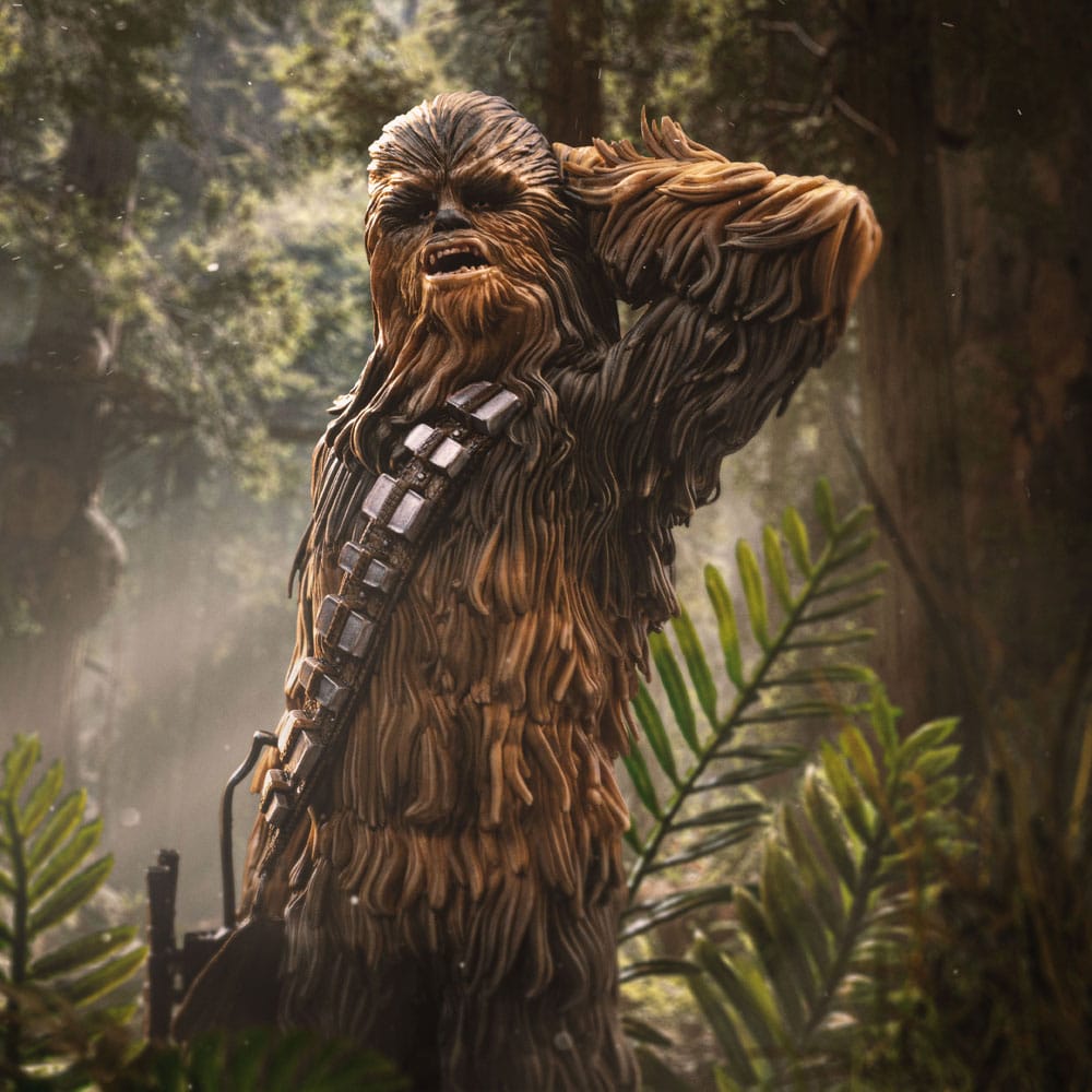 Star Wars Episode VI Art Scale Statue 1/10 Chewbacca and Tokkat 22 cm - Preorder - ETA: 25.08.2026