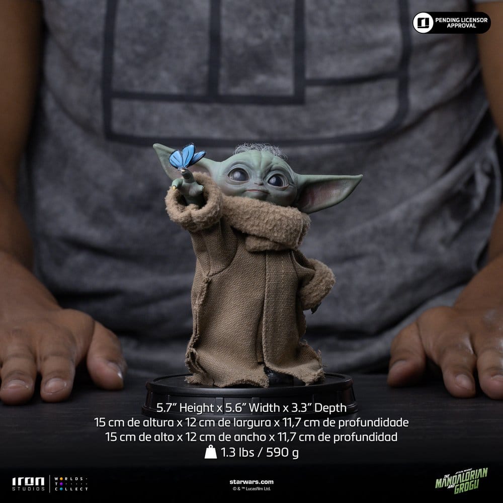 The Mandalorian & Grogu Grogu Collection Statue Grogu Butterfly Wonder - Preorder - ETA: 25.08.2026