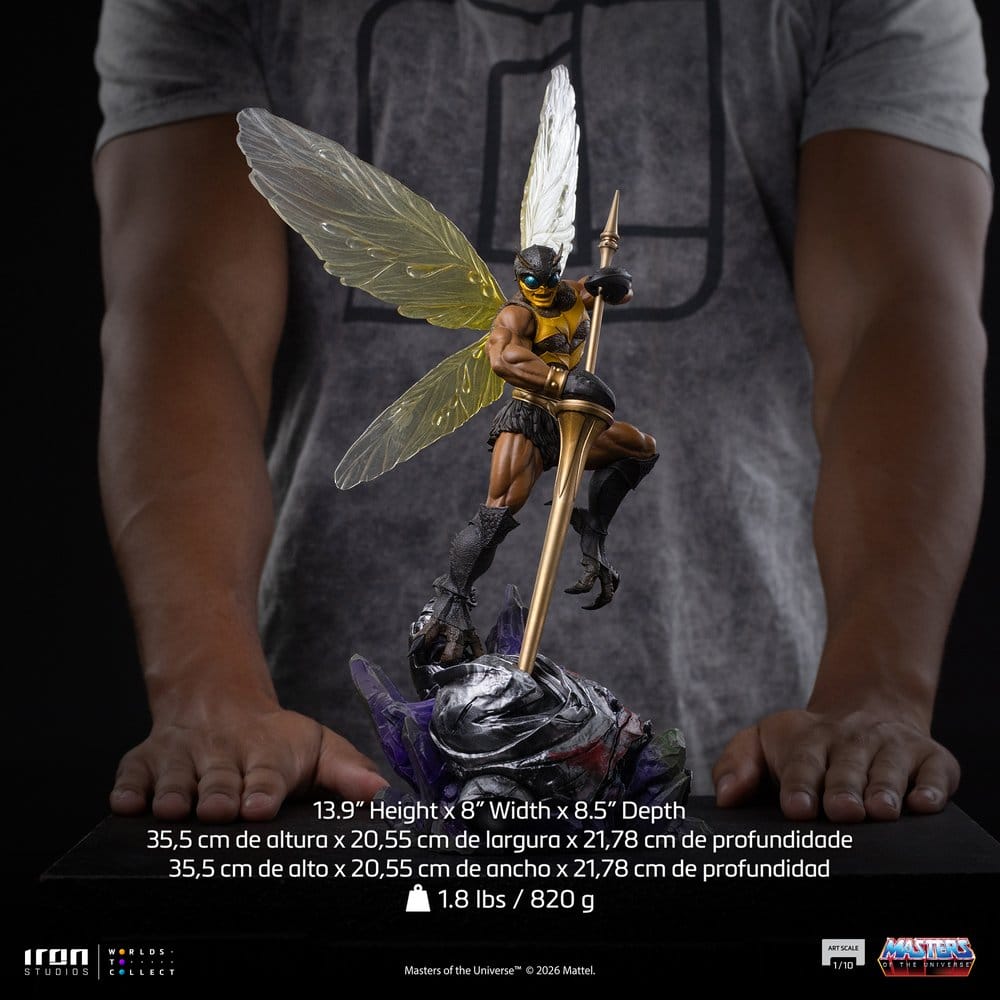 Masters of the Universe Art Scale Statue 1/10 Buzz-Off 36 cm - Preorder - ETA: 25.05.2027