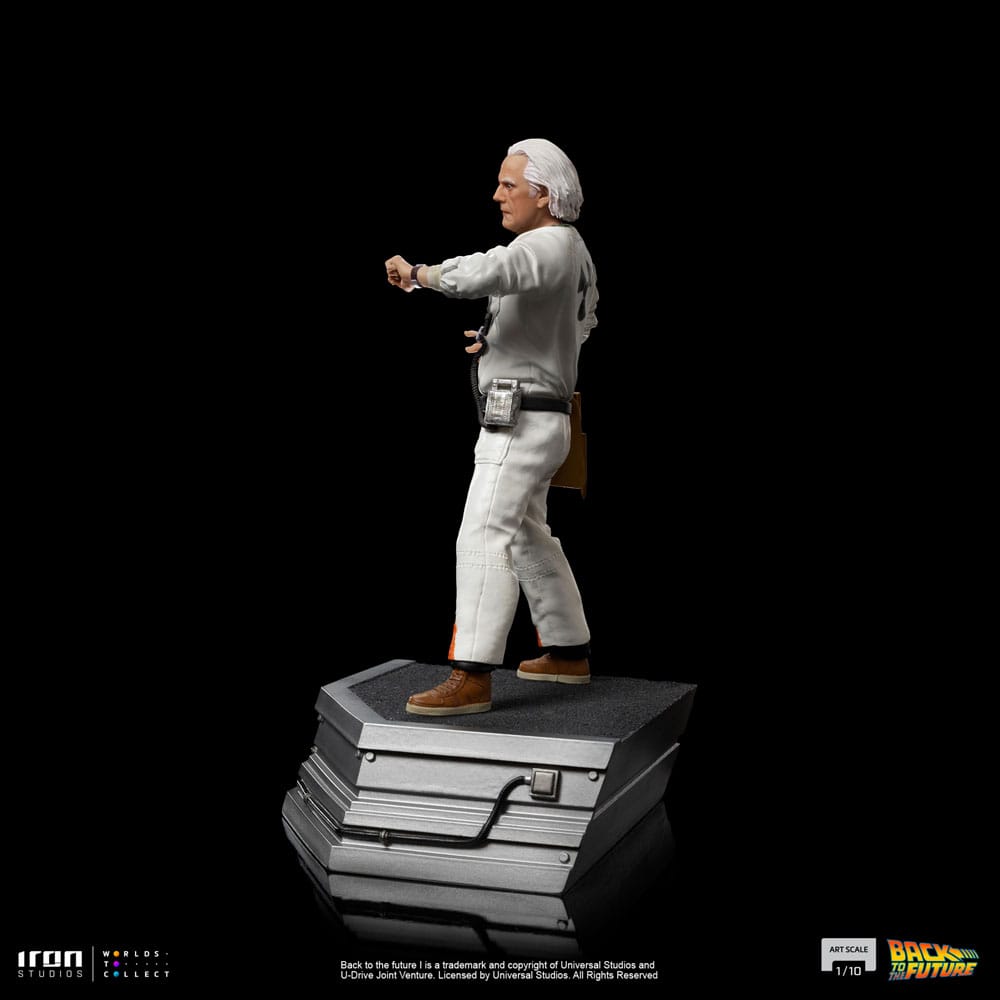 Zurück in die Zukunft Art Scale Statue 1/10 Doc Brown 22 cm - Versand: 5-7 Tage nach Bestellung