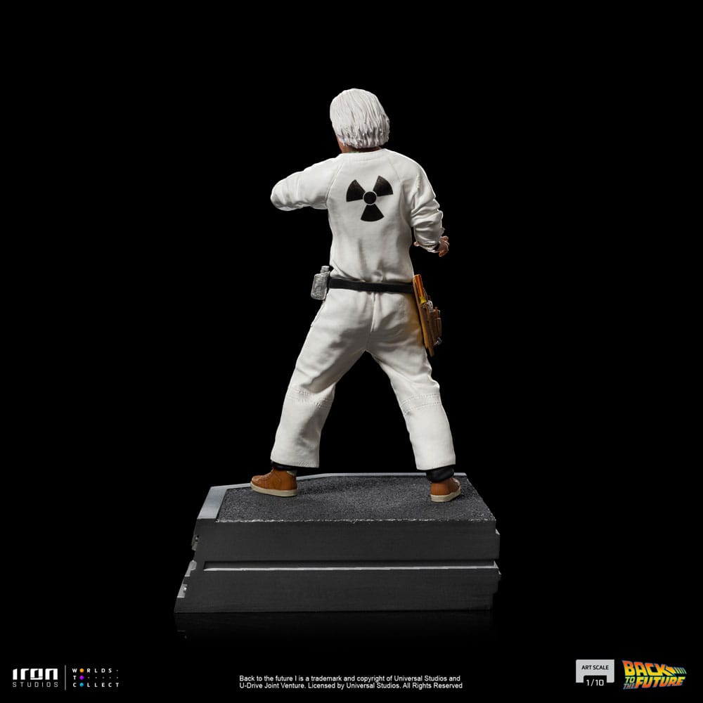 Zurück in die Zukunft Art Scale Statue 1/10 Doc Brown 22 cm - Versand: 5-7 Tage nach Bestellung