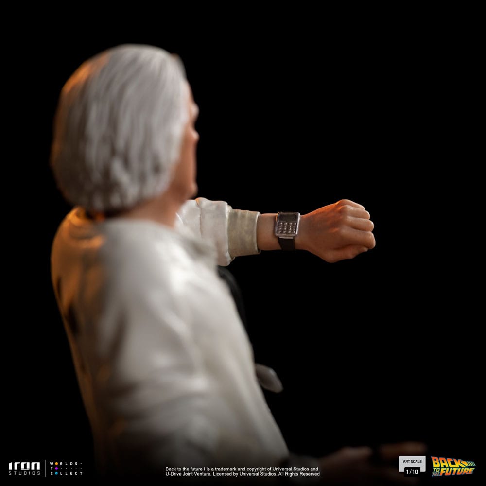 Zurück in die Zukunft Art Scale Statue 1/10 Doc Brown 22 cm - Versand: 5-7 Tage nach Bestellung