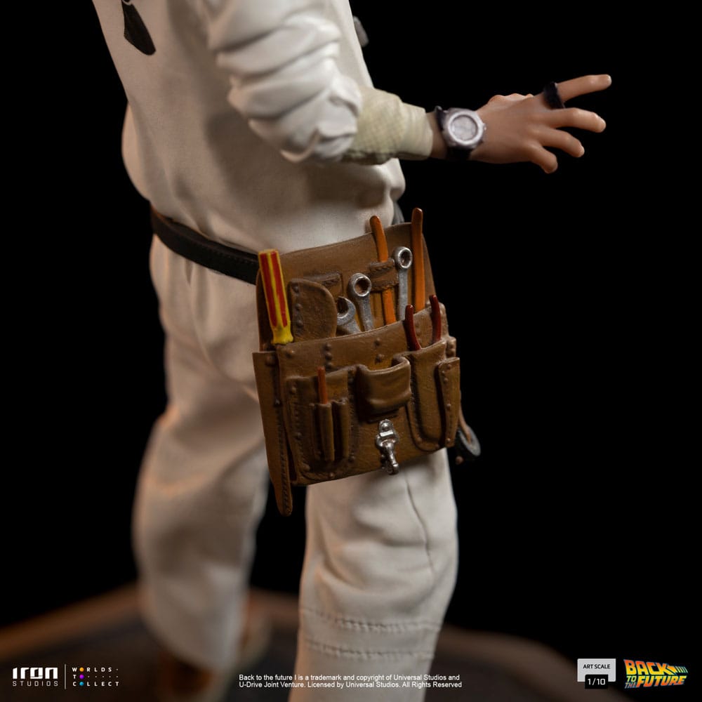 Zurück in die Zukunft Art Scale Statue 1/10 Doc Brown 22 cm - Versand: 5-7 Tage nach Bestellung