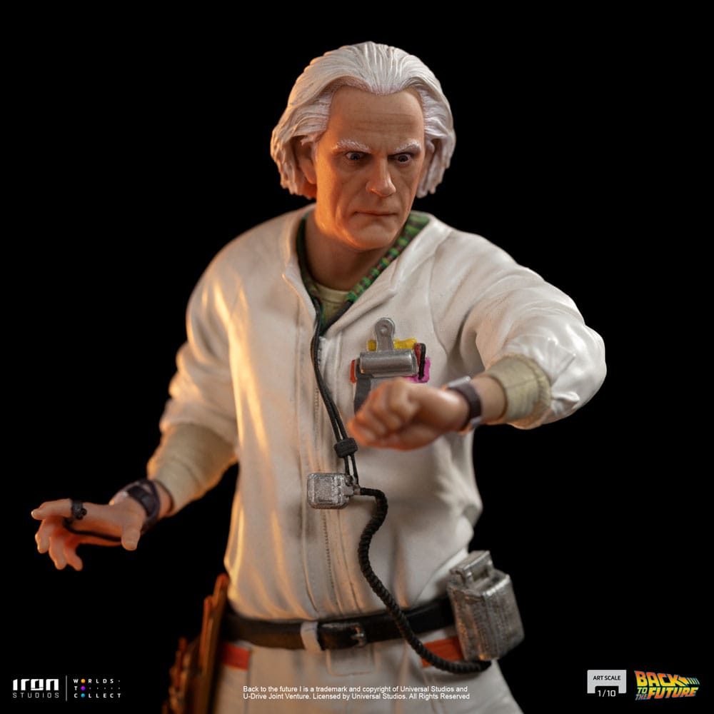 Zurück in die Zukunft Art Scale Statue 1/10 Doc Brown 22 cm - Versand: 5-7 Tage nach Bestellung