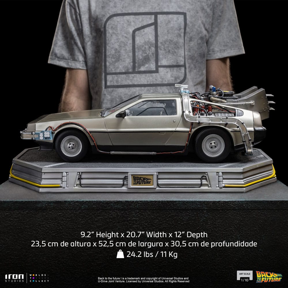 Zurück in die Zukunft Art Scale Statue 1/10 DeLorean 53 cm - Preorder - ETA: 25.11.2026