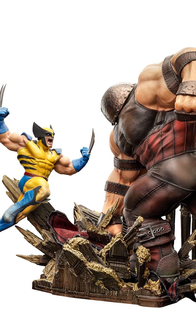 Marvel BDS Art Scale Statue 1/10 Wolverine vs Juggernaut heo EU Exclusive 30 cm - Versand: 5-7 Tage nach Bestellung