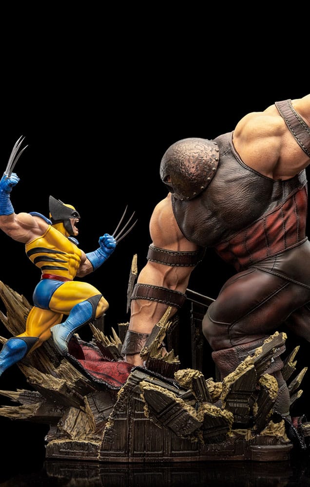 Marvel BDS Art Scale Statue 1/10 Wolverine vs Juggernaut heo EU Exclusive 30 cm - Versand: 5-7 Tage nach Bestellung