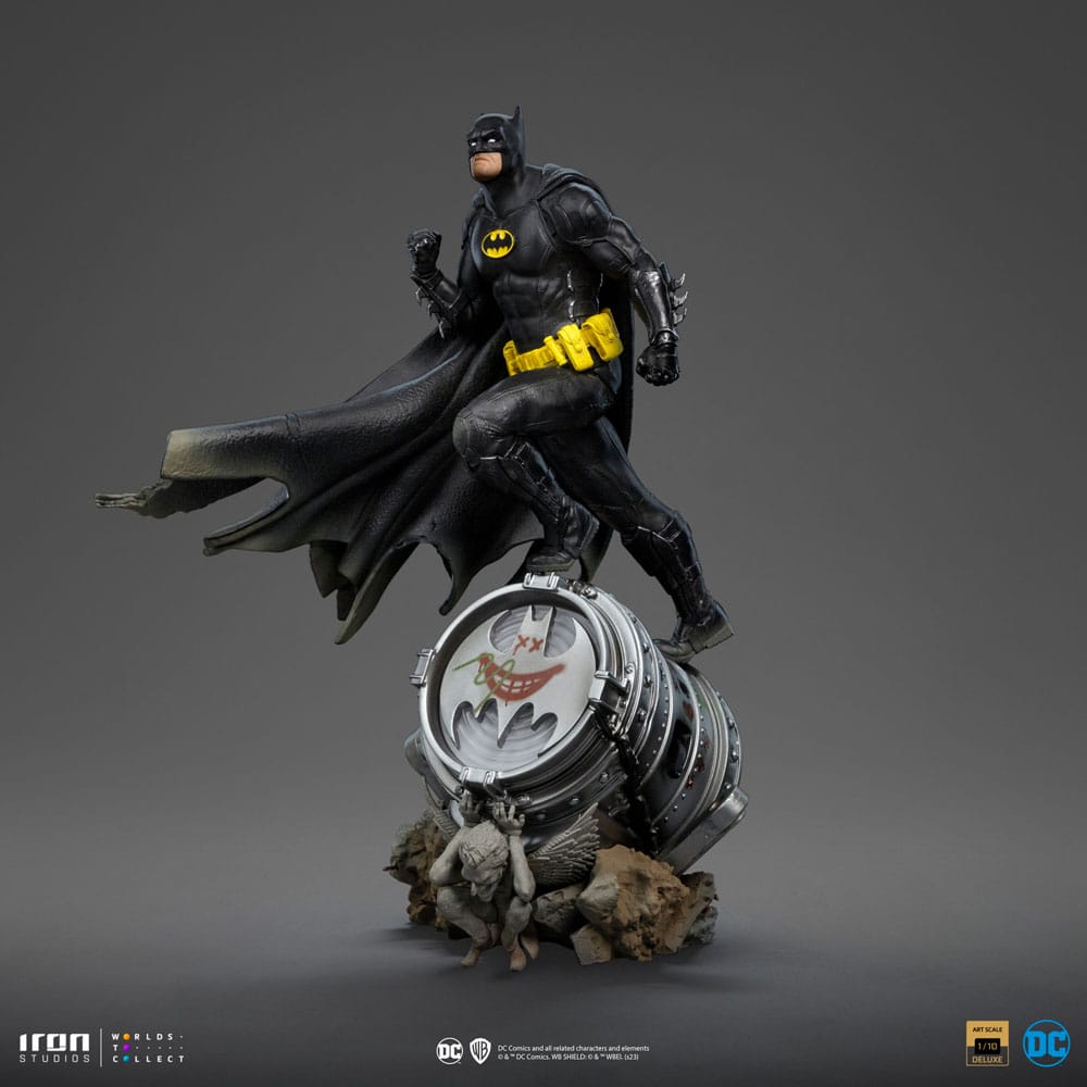 DC Comics BDS Art Scale Statue 1/10 Batman Deluxe (Black Version Exclusive) heo EU Exclusive 30 cm - Versand: 5-7 Tage nach Bestellung