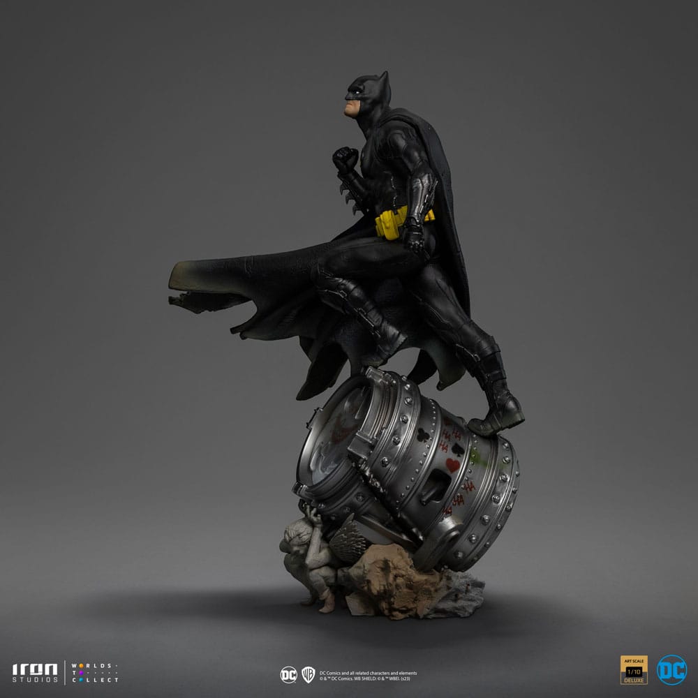DC Comics BDS Art Scale Statue 1/10 Batman Deluxe (Black Version Exclusive) heo EU Exclusive 30 cm - Versand: 5-7 Tage nach Bestellung