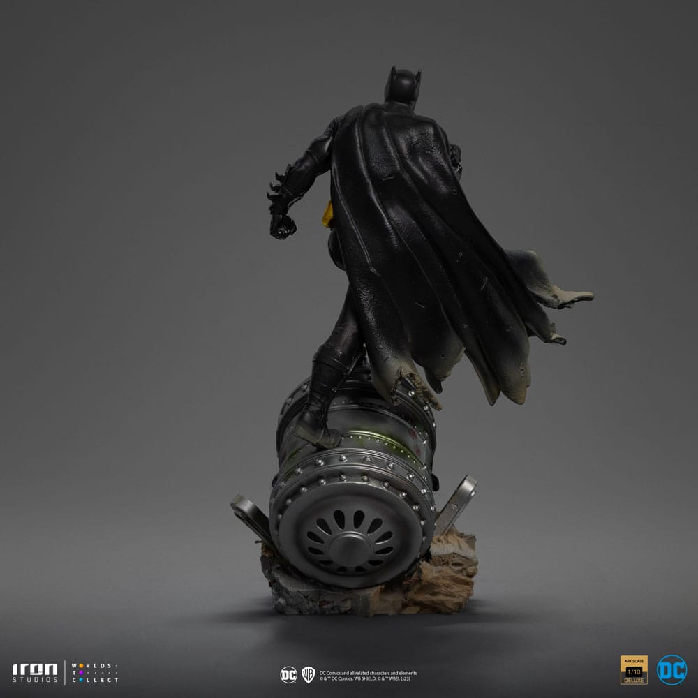 DC Comics BDS Art Scale Statue 1/10 Batman Deluxe (Black Version Exclusive) heo EU Exclusive 30 cm - Versand: 5-7 Tage nach Bestellung