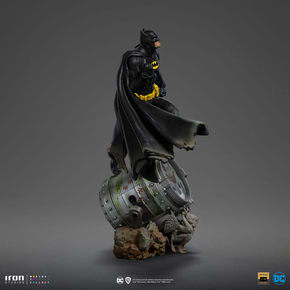 DC Comics BDS Art Scale Statue 1/10 Batman Deluxe (Black Version Exclusive) heo EU Exclusive 30 cm - Versand: 5-7 Tage nach Bestellung