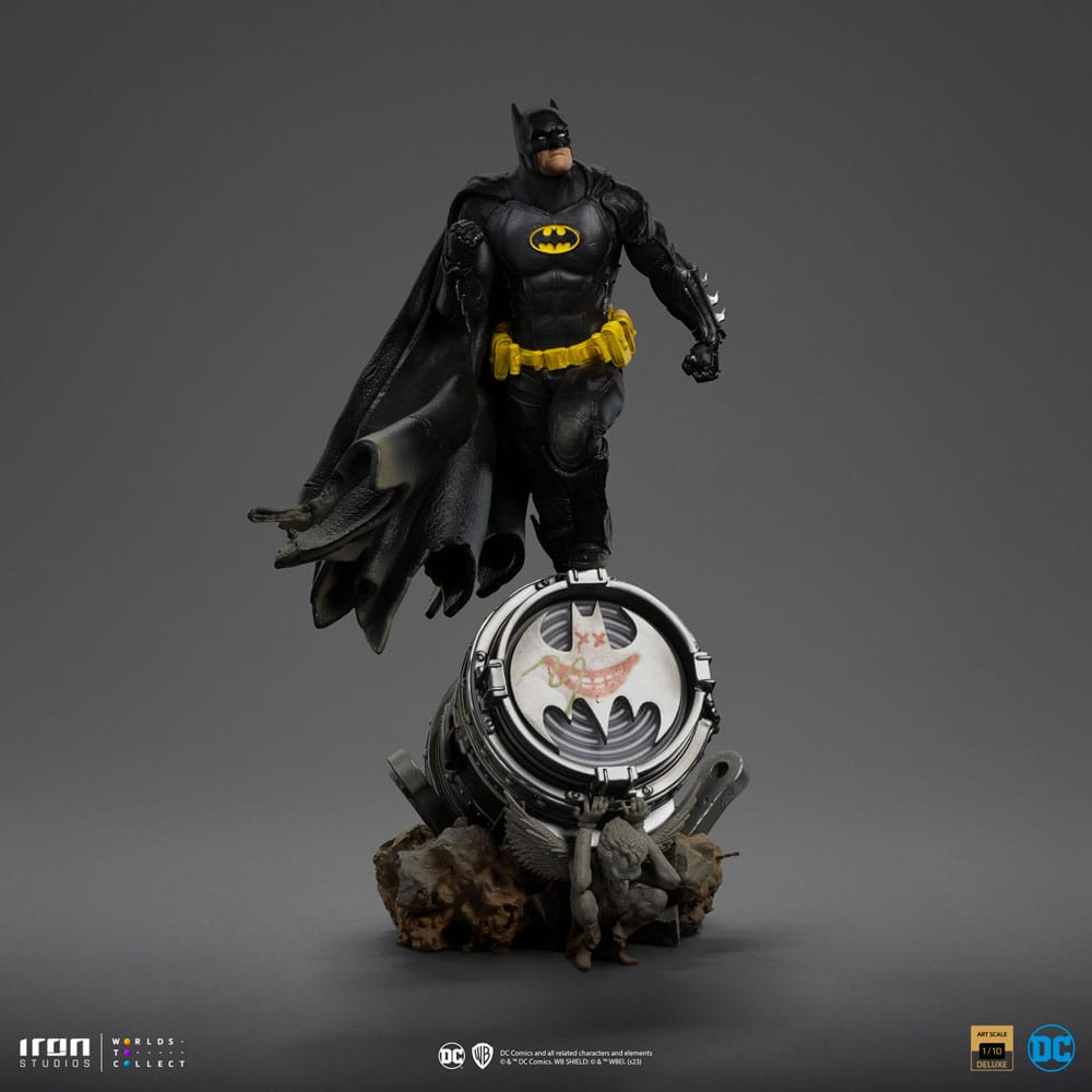 DC Comics BDS Art Scale Statue 1/10 Batman Deluxe (Black Version Exclusive) heo EU Exclusive 30 cm - Versand: 5-7 Tage nach Bestellung