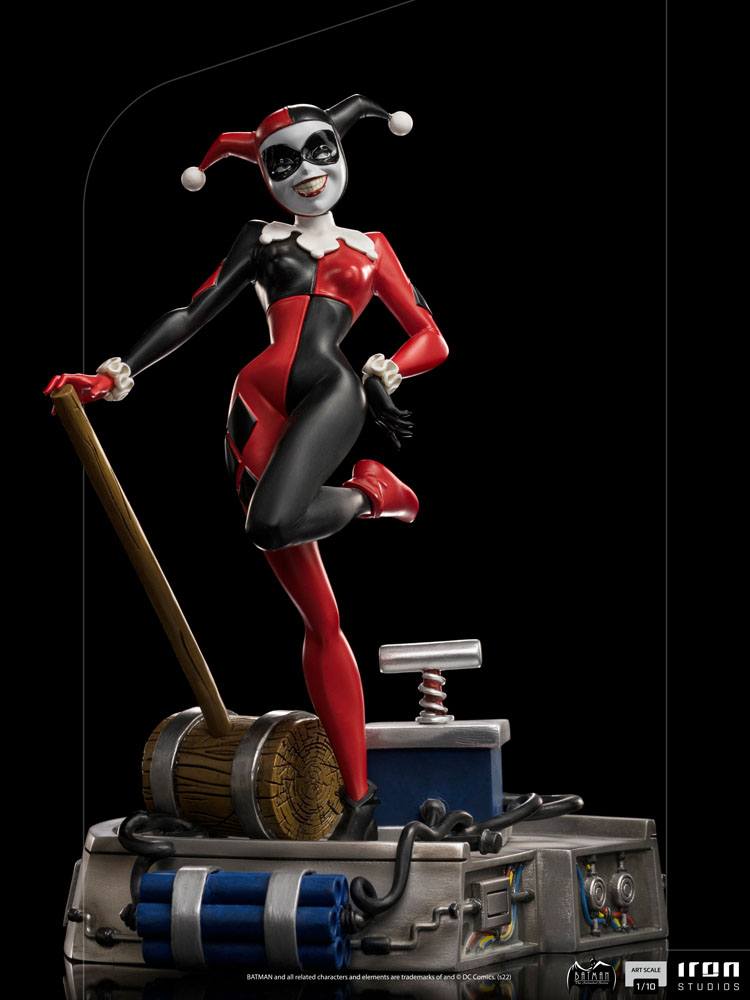 Batman The Animated Series Art Scale Statue 1/10 Harley Quinn 20 cm - Versand: 5-7 Tage nach Bestellung