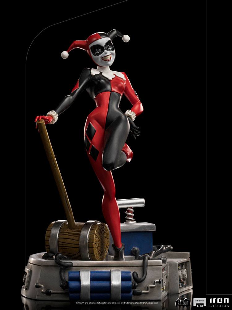 Batman The Animated Series Art Scale Statue 1/10 Harley Quinn 20 cm - Versand: 5-7 Tage nach Bestellung