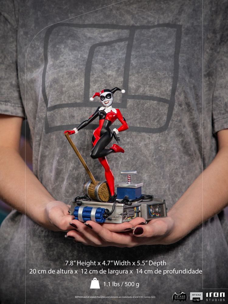 Batman The Animated Series Art Scale Statue 1/10 Harley Quinn 20 cm - Versand: 5-7 Tage nach Bestellung