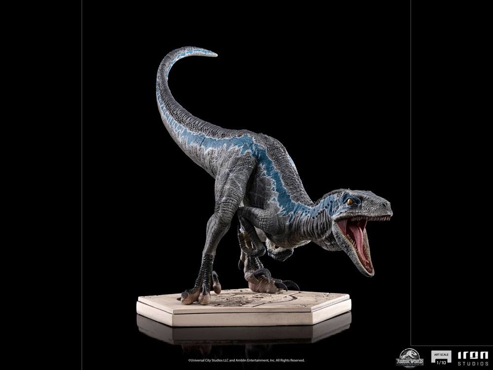 Jurassic World Fallen Kingdom Art Scale Statue 1/10 Blue 19 cm - Versand: 5-7 Tage nach Bestellung