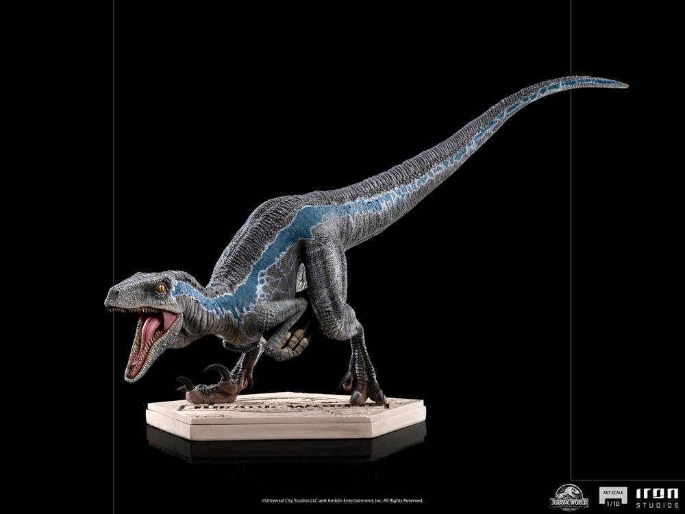 Jurassic World Fallen Kingdom Art Scale Statue 1/10 Blue 19 cm - Versand: 5-7 Tage nach Bestellung