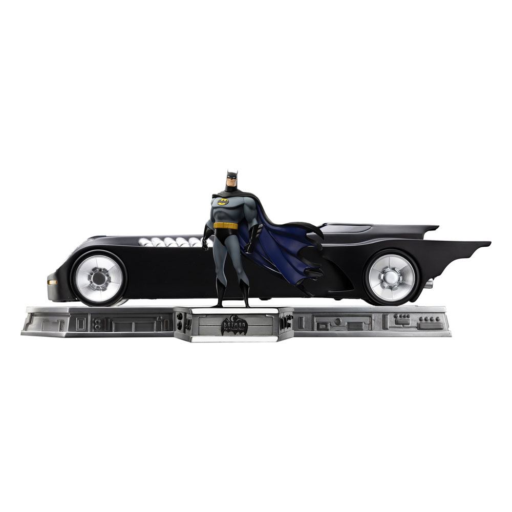 Batman The Animated Series (1992) Art Scale Set Deluxe 1/10 Batman and Batmobile 24 cm - Versand: 5-7 Tage nach Bestellung