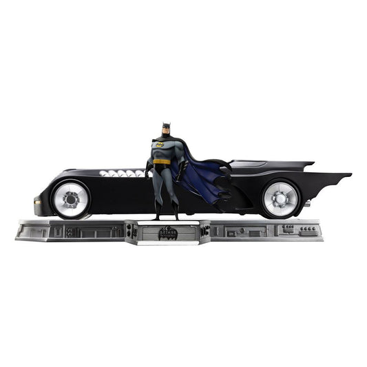 Batman The Animated Series (1992) Art Scale Set Deluxe 1/10 Batman and Batmobile 24 cm - Versand: 5-7 Tage nach Bestellung