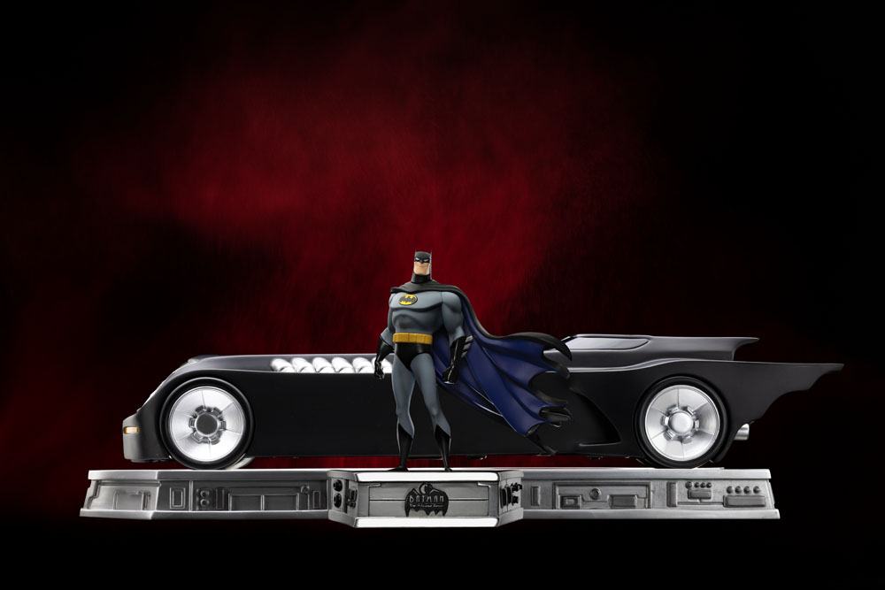Batman The Animated Series (1992) Art Scale Set Deluxe 1/10 Batman and Batmobile 24 cm - Versand: 5-7 Tage nach Bestellung