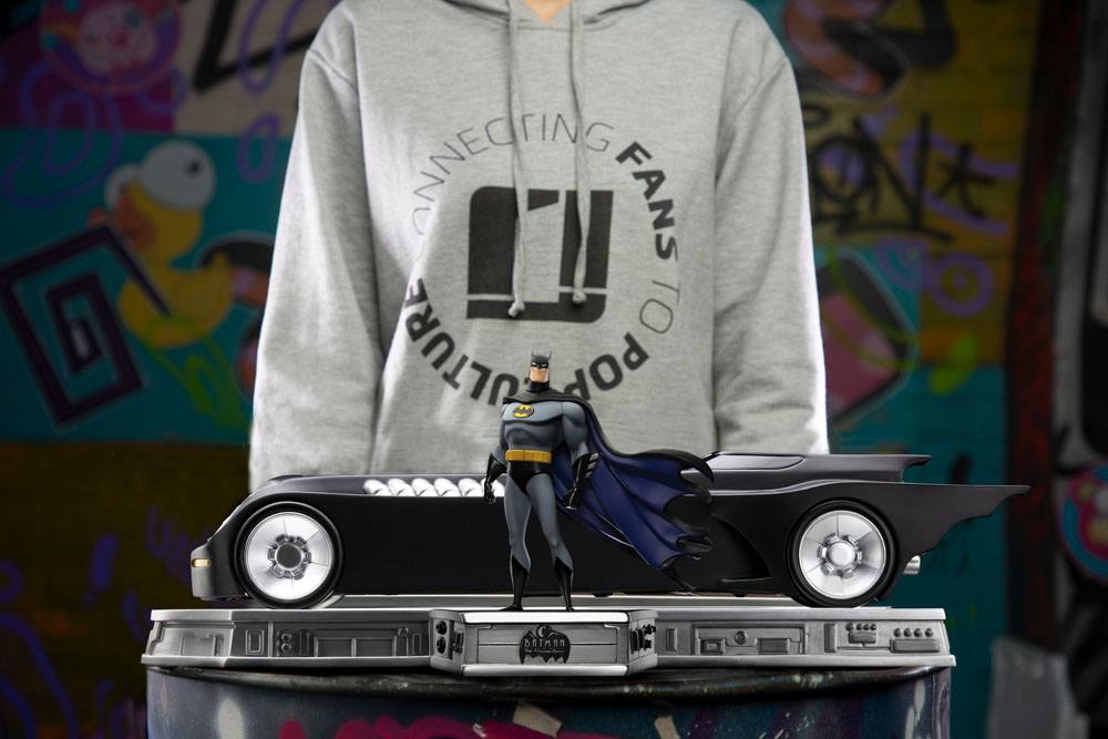 Batman The Animated Series (1992) Art Scale Set Deluxe 1/10 Batman and Batmobile 24 cm - Versand: 5-7 Tage nach Bestellung