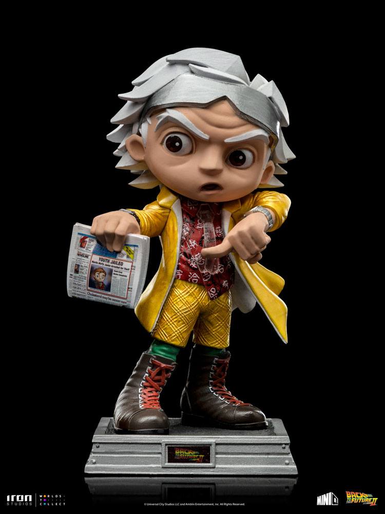 Zurück in die Zukunft II Mini Co. PVC Figur Doc Brown 15 cm - Versand: 5-7 Tage nach Bestellung