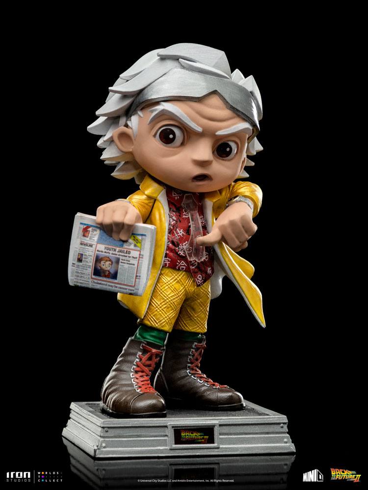 Zurück in die Zukunft II Mini Co. PVC Figur Doc Brown 15 cm - Versand: 5-7 Tage nach Bestellung