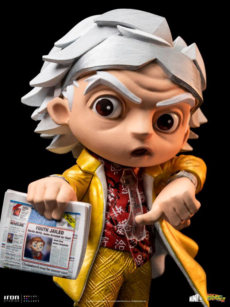 Zurück in die Zukunft II Mini Co. PVC Figur Doc Brown 15 cm - Versand: 5-7 Tage nach Bestellung