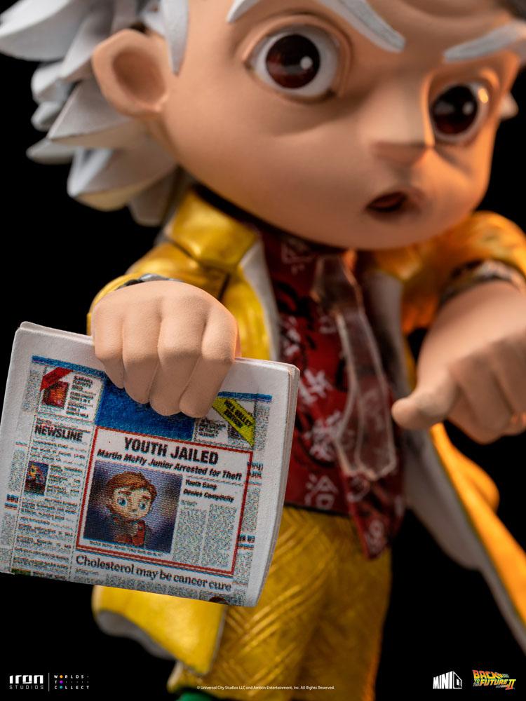 Zurück in die Zukunft II Mini Co. PVC Figur Doc Brown 15 cm - Versand: 5-7 Tage nach Bestellung