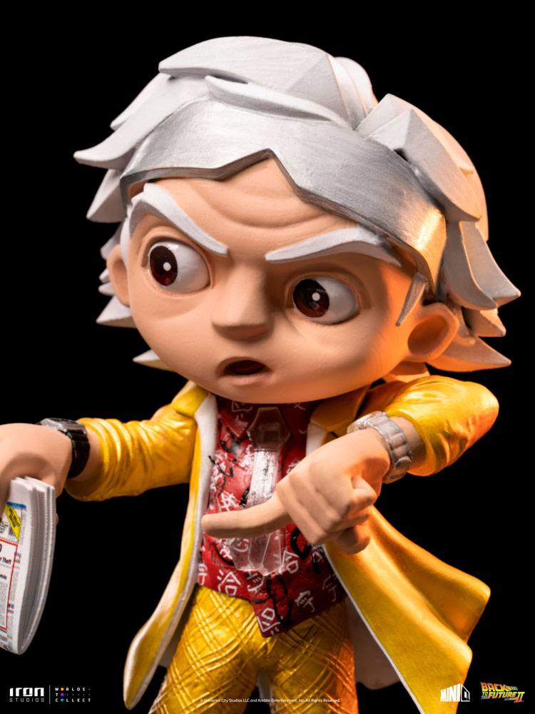 Zurück in die Zukunft II Mini Co. PVC Figur Doc Brown 15 cm - Versand: 5-7 Tage nach Bestellung